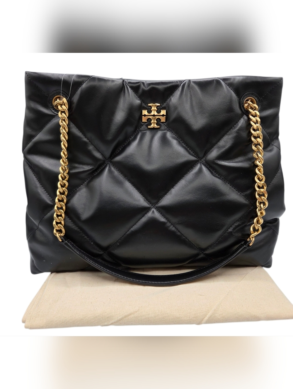 Tory Burch Kira Diamond Quilted Leather Tote